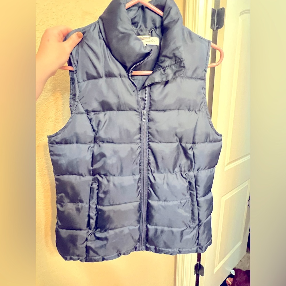 Blue Puffer Vest